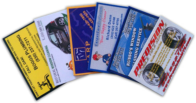 Business Card Magnets